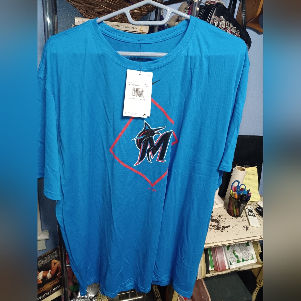 Nike Miami Marlins Tshirt- 3X